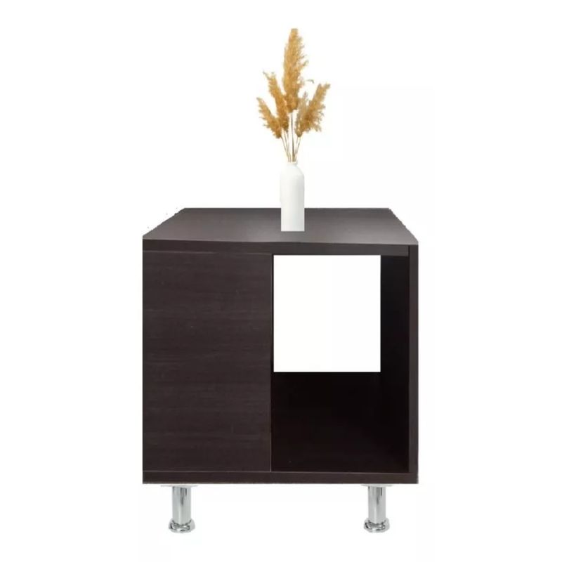 GENERICO - Mesa De Centro Mesa Auxiliar Mesa Para Sala Minimalista Color Wengue