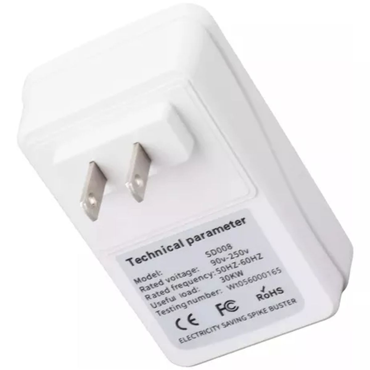 GENERICO - Enchufe Ahorrador Energía Inteligente Estabilizador Voltaje