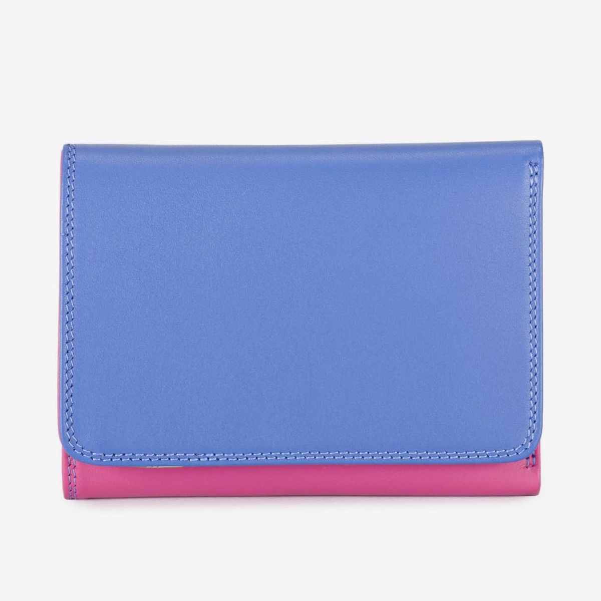 MYWALIT - Billetera Mediana Trifold Viola 10Cc