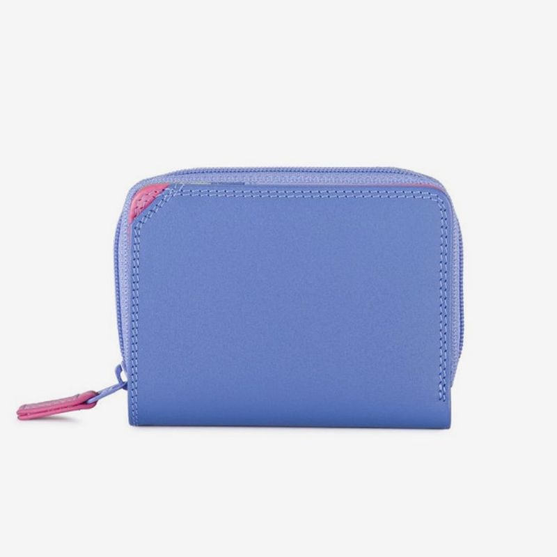 MYWALIT - Billetera Pequeña Con Cierre Viola 7Cc