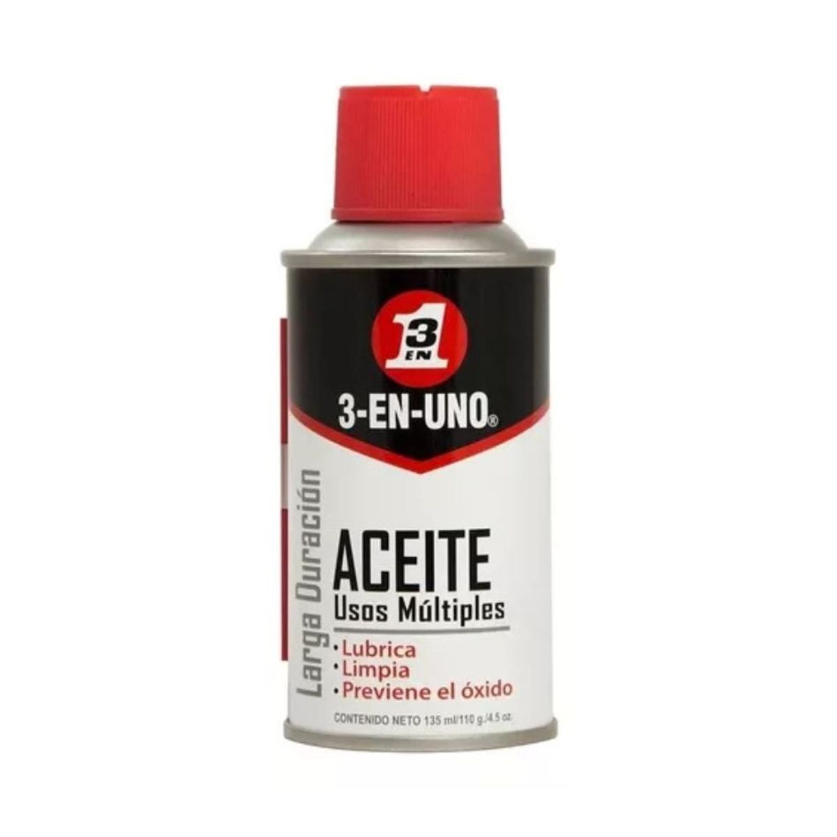 3 EN UNO - Aceite 3-En-Uno Aerosol 135ml - 4oz