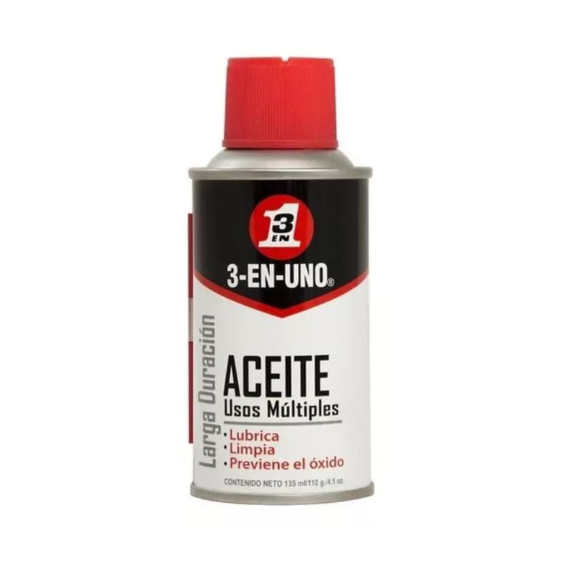 3 EN UNO - Aceite 3-En-Uno Aerosol 135ml - 4oz