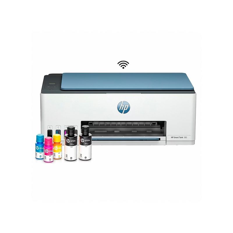 HP - Impresora Multifuncional HP Smart Tank 585 Wifi