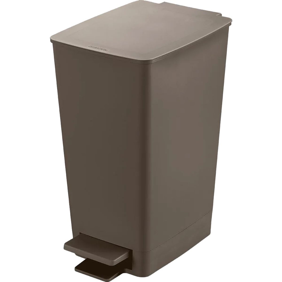 RIMAX - Basurero Pedal Slim 8 Litros Rimax Mocca