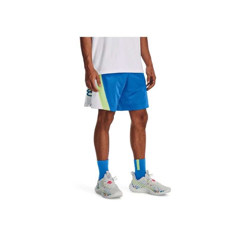 UNDER ARMOUR - Short Hombre UNDER ARMOUR CURRY SPLASH 9 SHO Azul UNDER ARMOUR.
