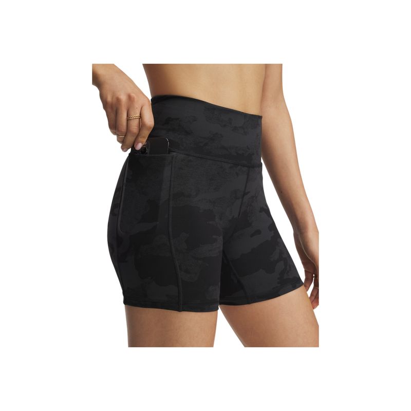 UNDER ARMOUR - Short Mujer UNDER ARMOUR PJT RCK MIDDY SHORT Negro UNDER ARMOUR