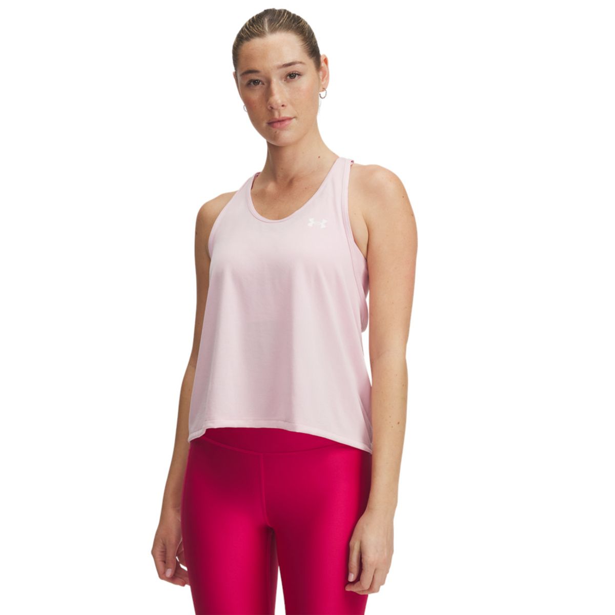 UNDER ARMOUR - Camiseta Mujer UNDER ARMOUR TECH SWING TANK Rosado UNDER ARMOUR