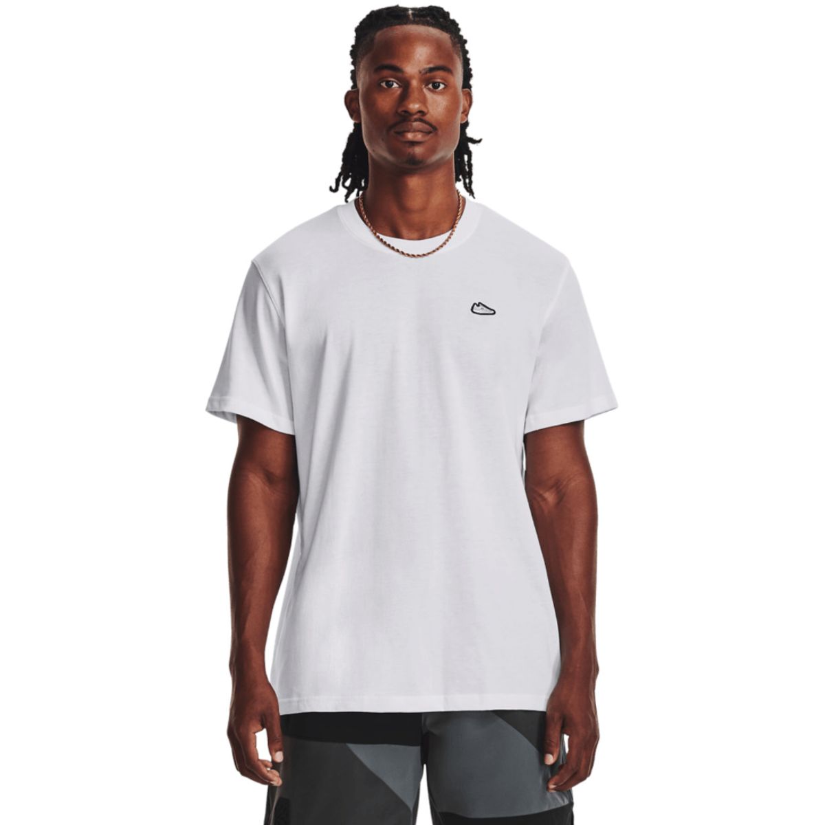 UNDER ARMOUR - Camiseta Hombre Under Armour Curry Heavyweib L Blanco UNDER ARMOUR