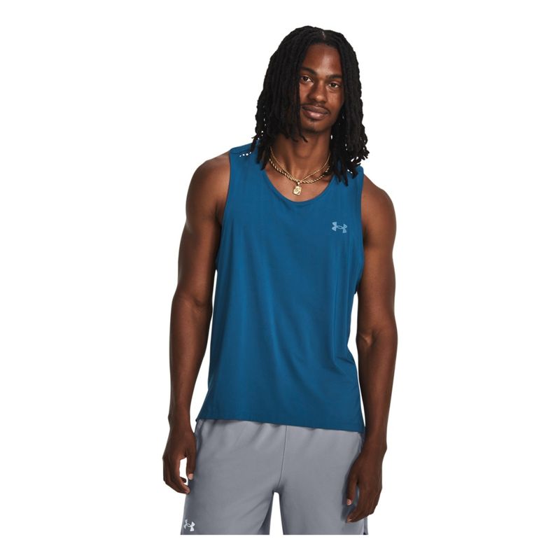 UNDER ARMOUR - Camiseta Hombre UNDER ARMOUR ISO-CHILL LASER SING Azul UNDER ARMOUR.