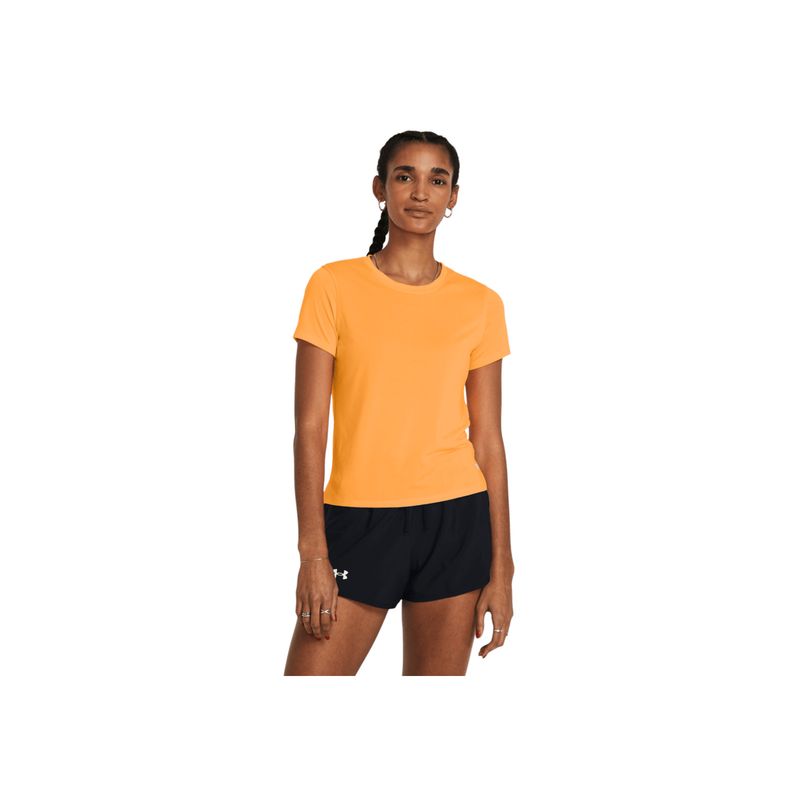 UNDER ARMOUR - Camiseta Mujer UNDER ARMOUR UA LAUNCH SHORTSLEEV Naranja UNDER ARMOUR.