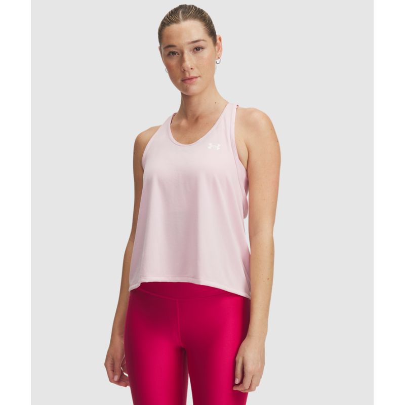 UNDER ARMOUR - Camiseta Mujer UNDER ARMOUR TECH SWING TANK Rosado UNDER ARMOUR