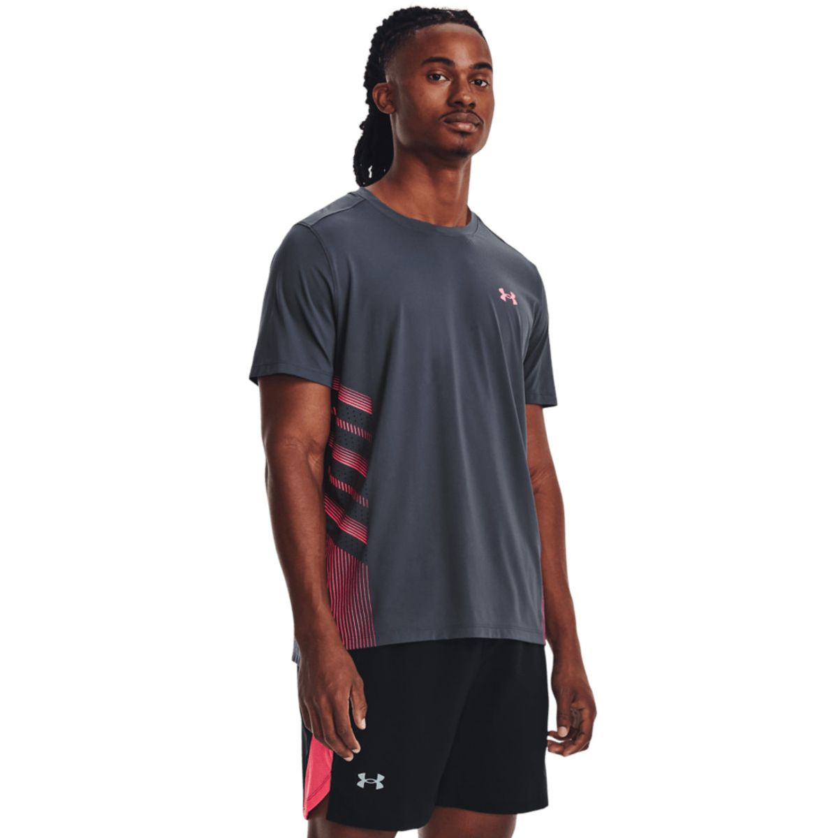 UNDER ARMOUR - Camiseta Hombre UNDER ARMOUR UA ISO CHILL LASER H Gris UNDER ARMOUR.
