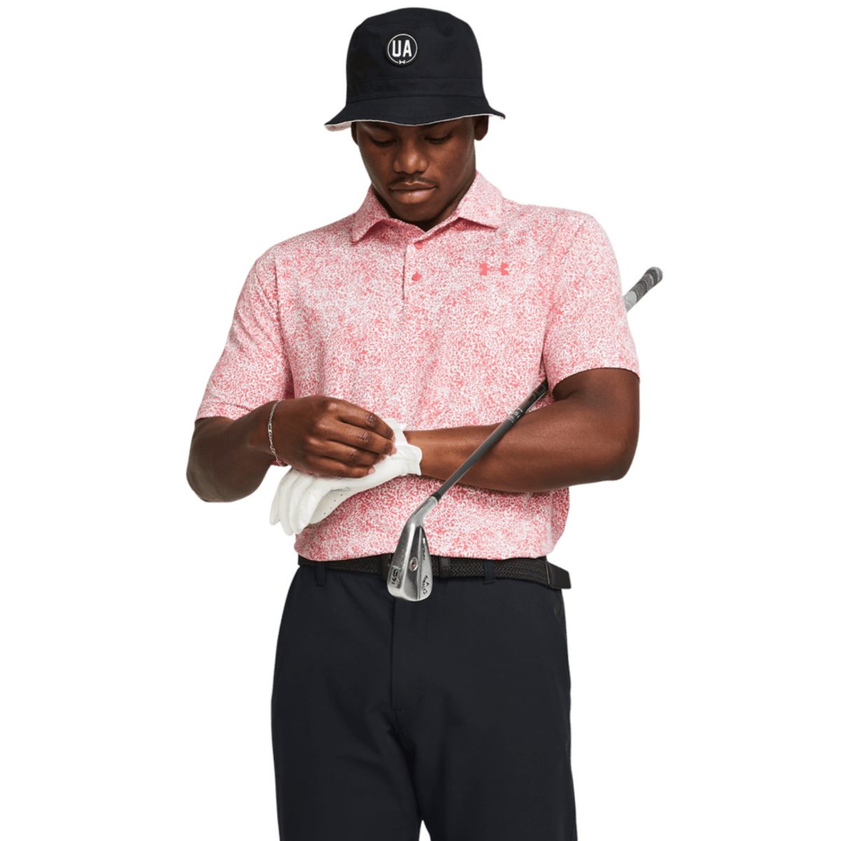 UNDER ARMOUR - Camisa Hombre UNDER ARMOUR PLAYOFF 30 PRINTD PO Rosa UNDER ARMOUR