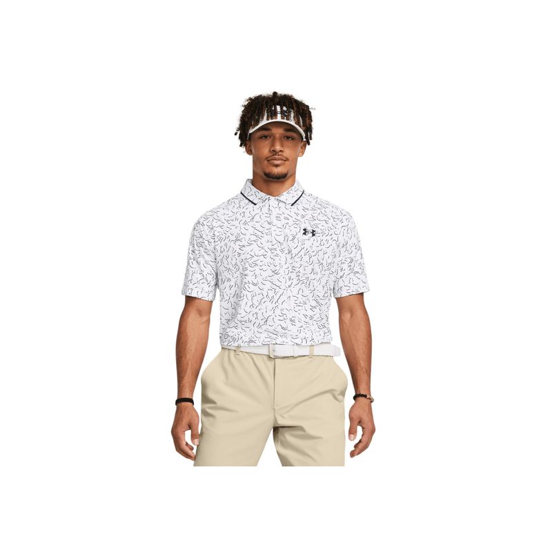 UNDER ARMOUR - Camisa Hombre UNDER ARMOUR ISO-CHILL VERGE POLO Blanco UNDER ARMOUR