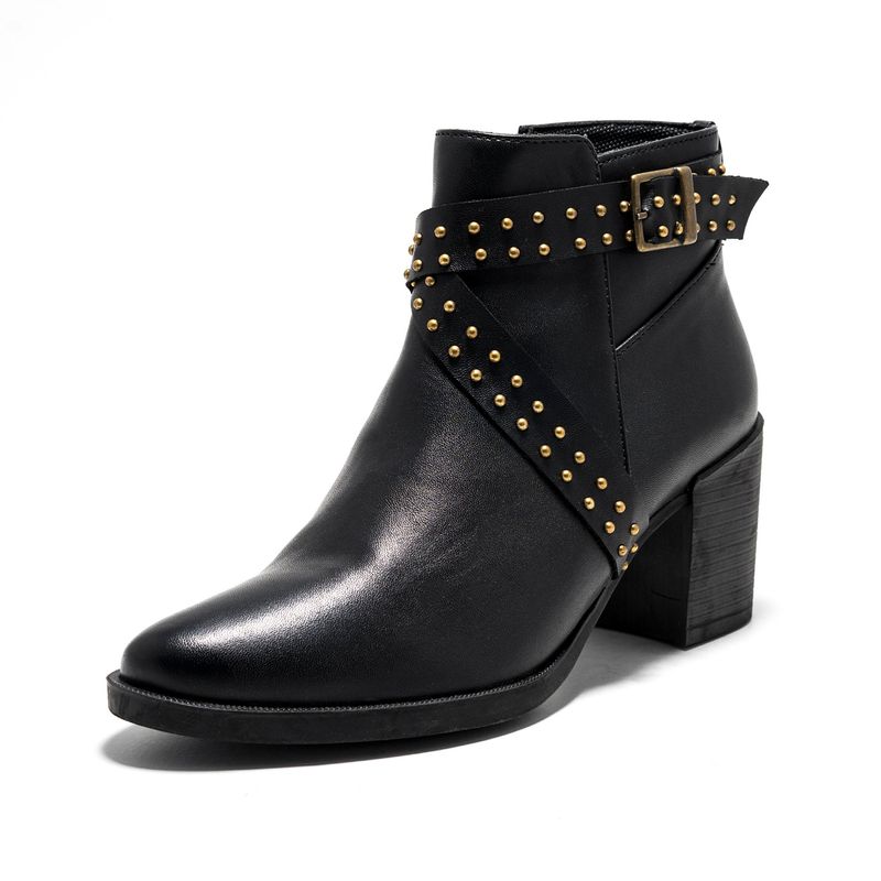 VIOLA - BOTIN PARA MUJER NEGRO VIOLA VANAL C