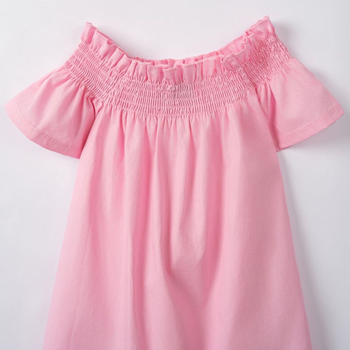 QTORSE - Blusa rosada larga para Niña