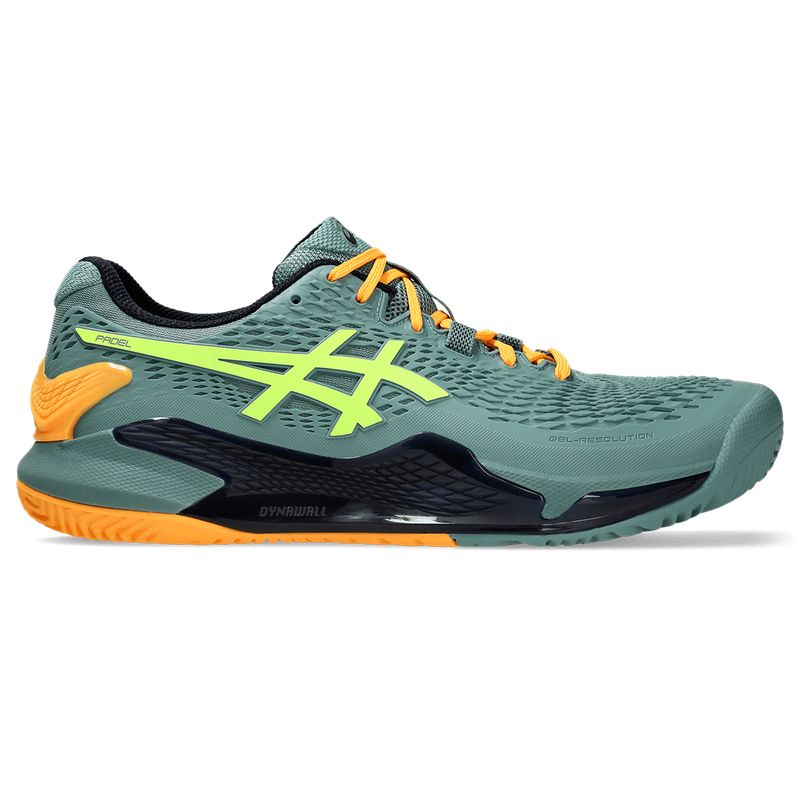 ASICS - Asics Gel-Resolution 9 Padel Tenis verde de hombre para indoor