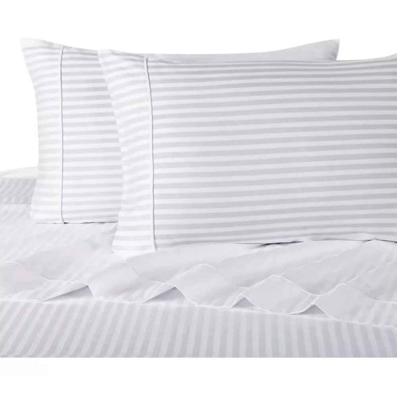 WONDER HOME - Pack x2 Fundas de Almohada 50x70 cm Microfibra Blanca Suave