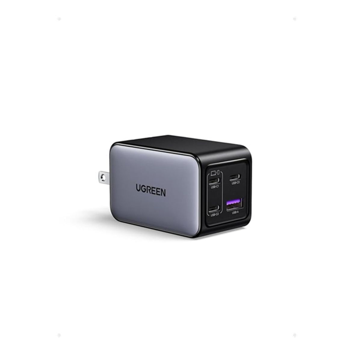 UGREEN - Cargador De Pared Ugreen Carga Rápida 65w 1x Usb-a 3x Usb C