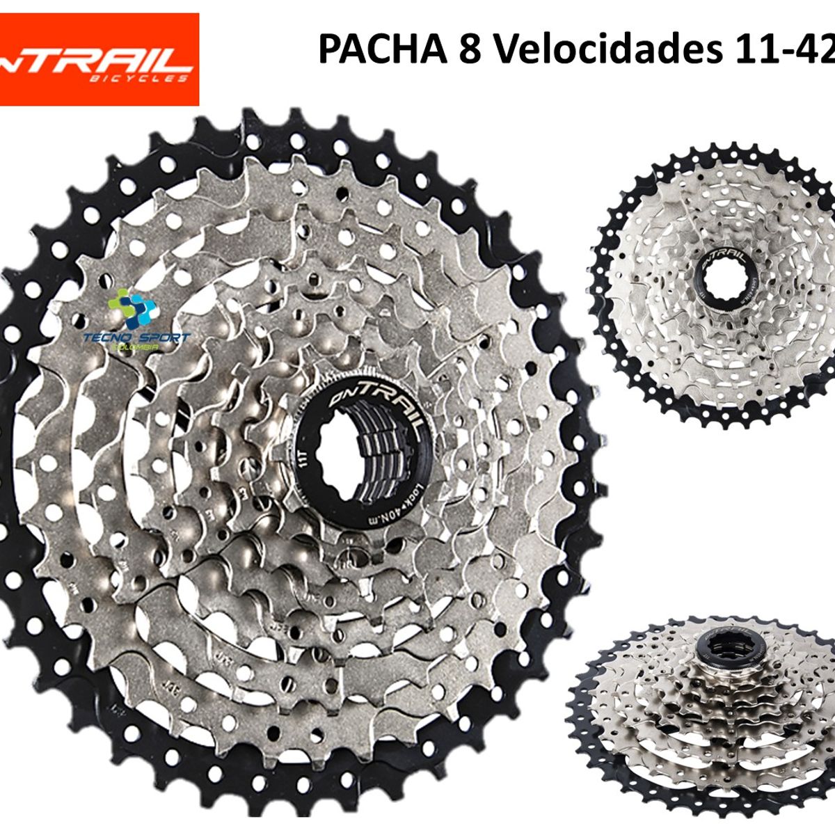 ONTRAIL - Pacha Bicicleta 1142 8v Ontrail + Cadenilla Shimano