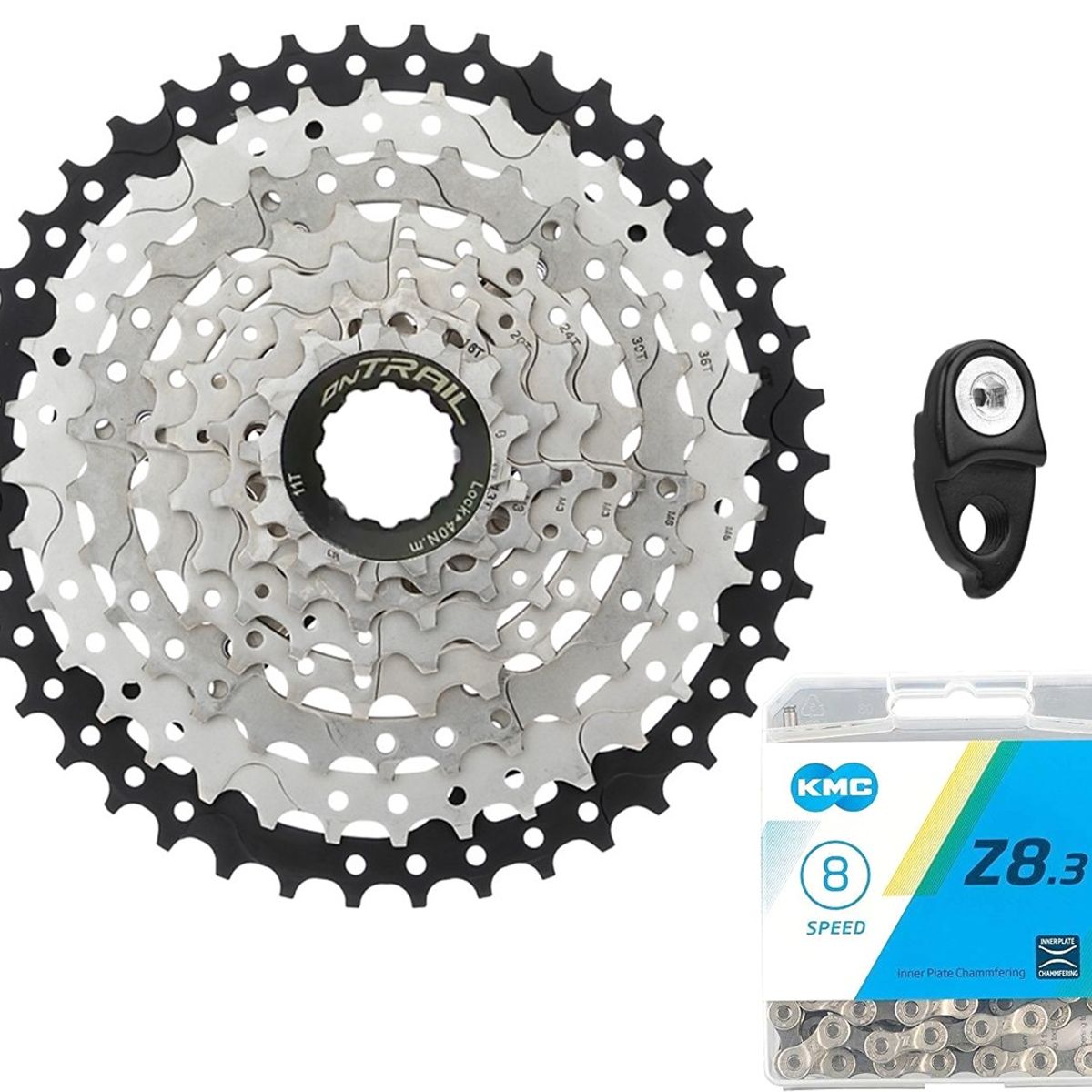 ONTRAIL - Pacha Bicicleta 1142 8v Ontrail + Cadenilla Kmc