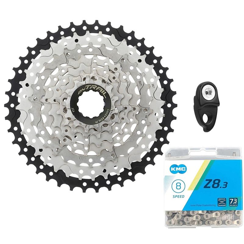 ONTRAIL - Pacha Bicicleta 1142 8v Ontrail + Cadenilla Kmc