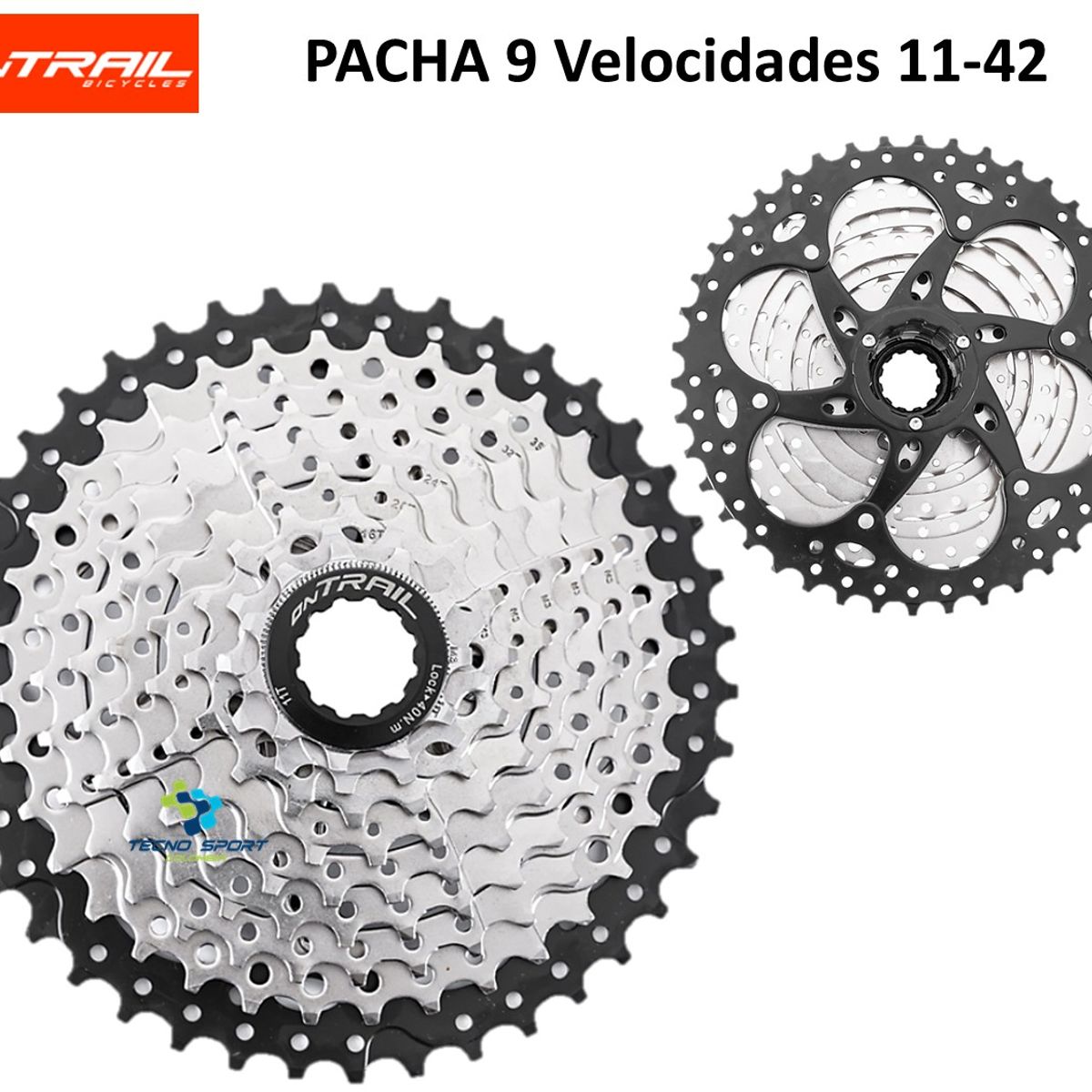 ONTRAIL - Pacha Cassette Bicicleta Ontrail 9v 11-42 MTB
