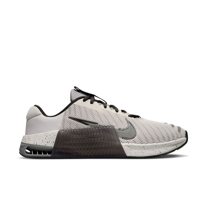 NIKE - Nike M Nike Metcon 9 Tenis gris de hombre para entrenamiento