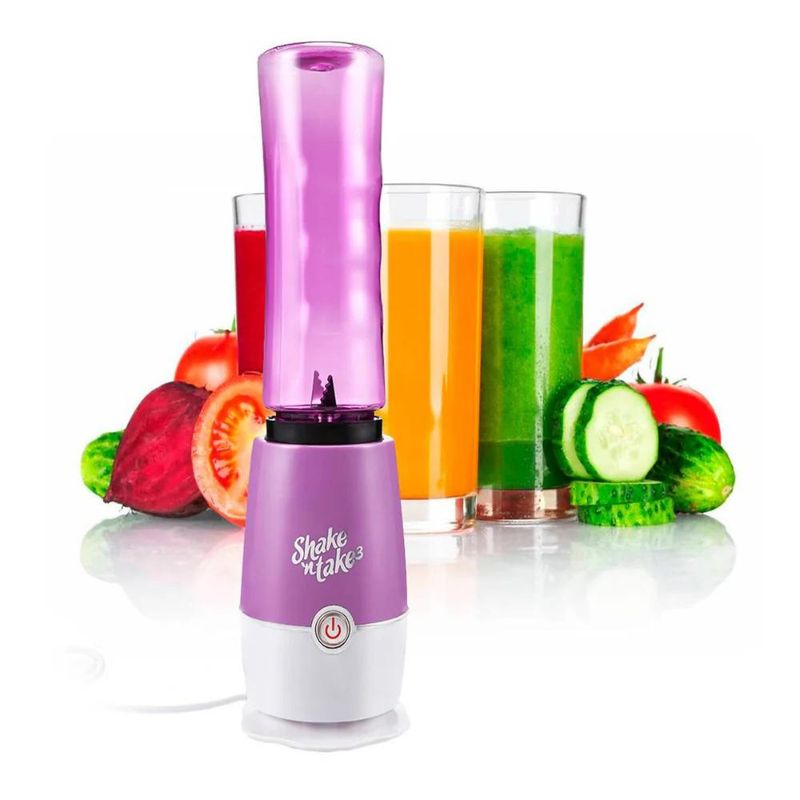 GENERICO - Licuadora Shake'n Take 2 Vasos 500ml + Cuchillas Acero 180w