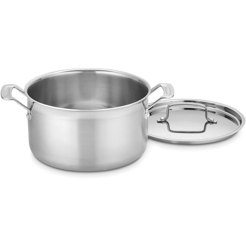 CUISINART - Sartén Cuisinart MultiClad Pro 6 cuartos olla con tapa MCP44-24N