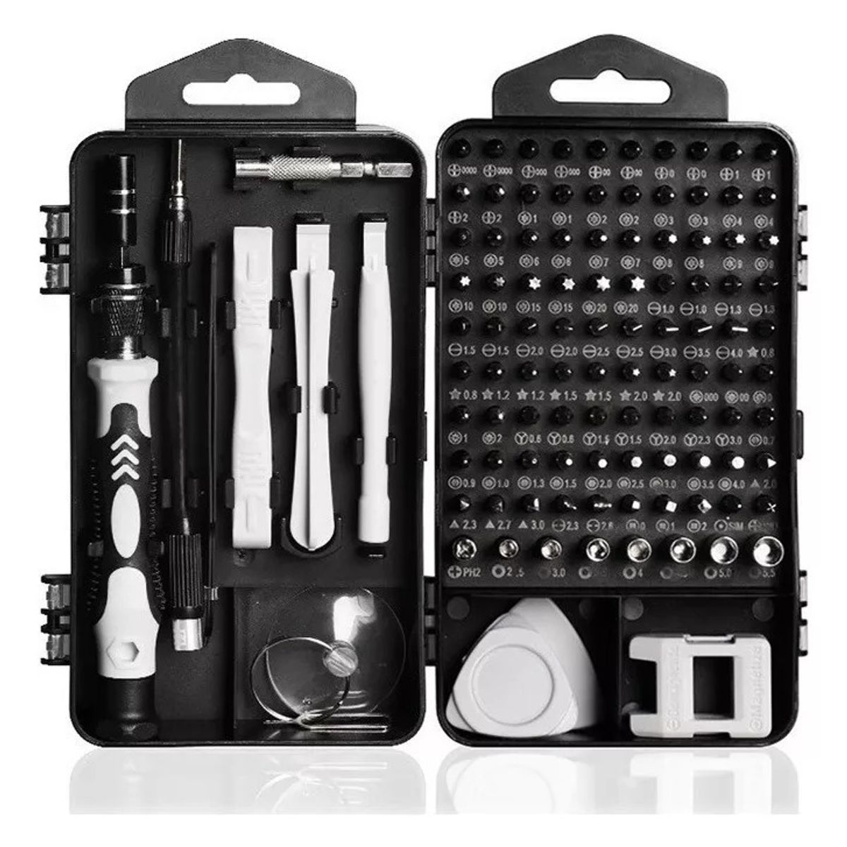 GENERICO - Kit Destornillador 115 en 1 Herramienta de Precisión para Reparación Profesional