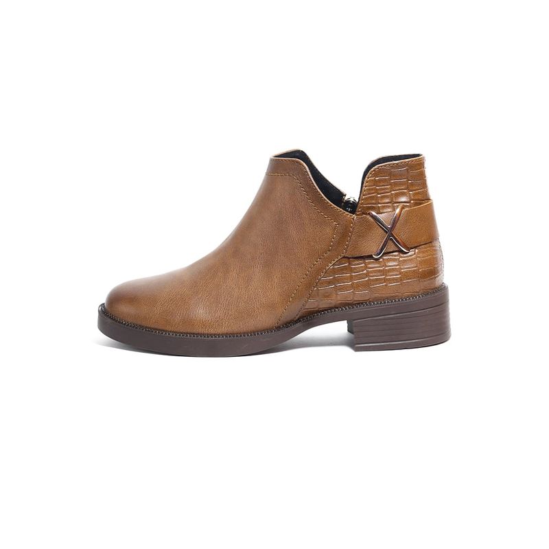 MOOPY - BOTINES MUJER MIEL-CAFE MOOPY MD002