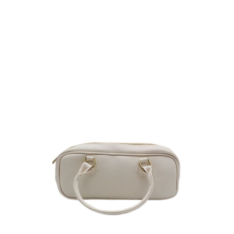 MERCEDES CAMPUZANO - Cartera Gobi Mercedes Campuzano de Mujer Marfil