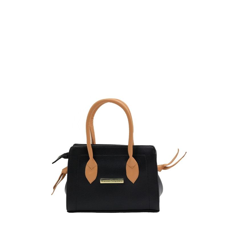 MERCEDES CAMPUZANO - Cartera Fiorella Mercedes Campuzano de Mujer Negro