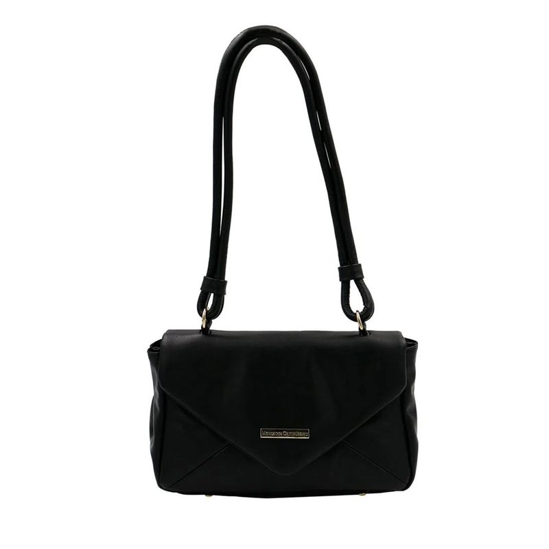 MERCEDES CAMPUZANO - Cartera Ambar Mercedes Campuzano de Mujer Negro