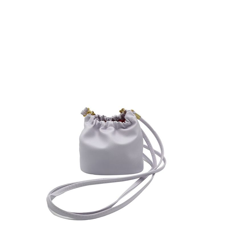 MERCEDES CAMPUZANO - Bandolera Charm Mercedes Campuzano de Mujer Blanco