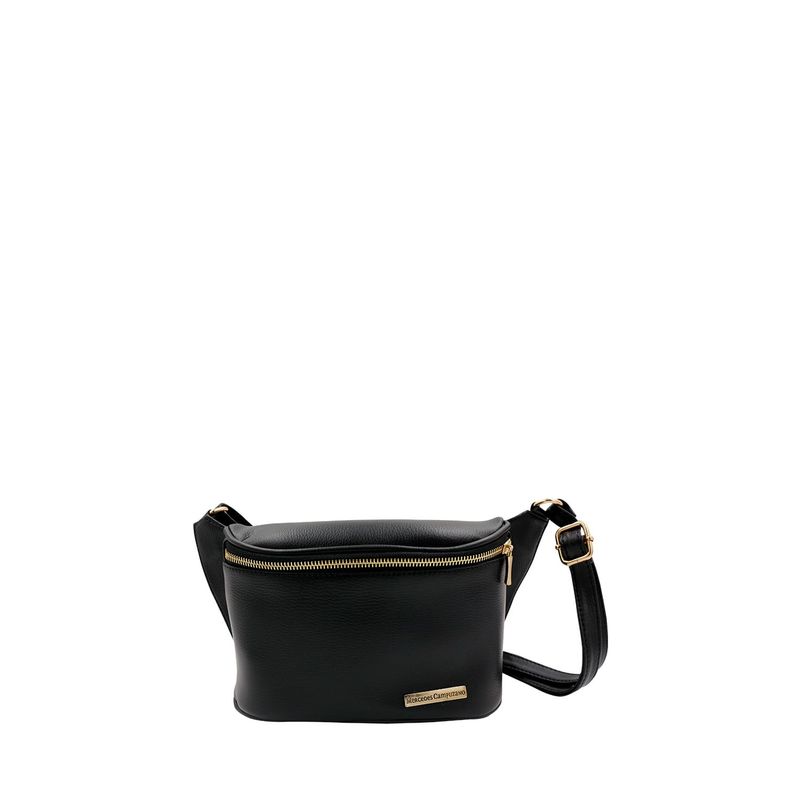 MERCEDES CAMPUZANO - Bandolera Shine Mercedes Campuzano de Mujer Negro