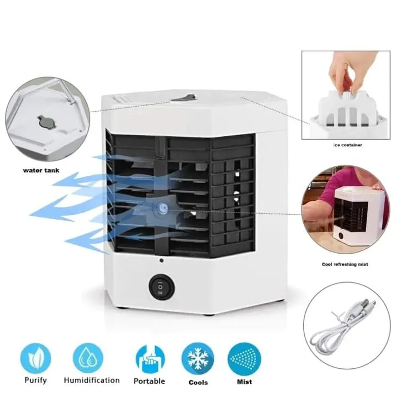 GENERICO - AIRE ACONDICIONADO HIELO Y AGUA  ARCTIC COOL ULTRA PRO X2