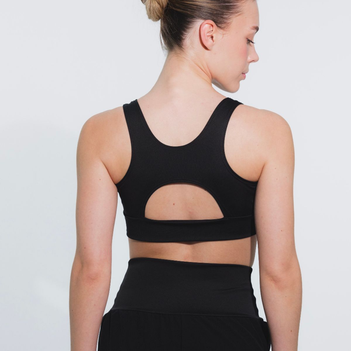 NO RULES - TOP DEPORTIVO RUNNING NEGRO NR.
