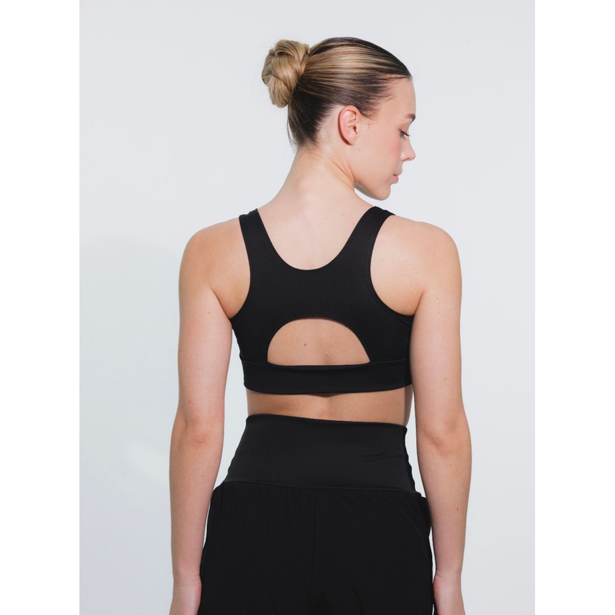 NO RULES - TOP DEPORTIVO RUNNING NEGRO NR.