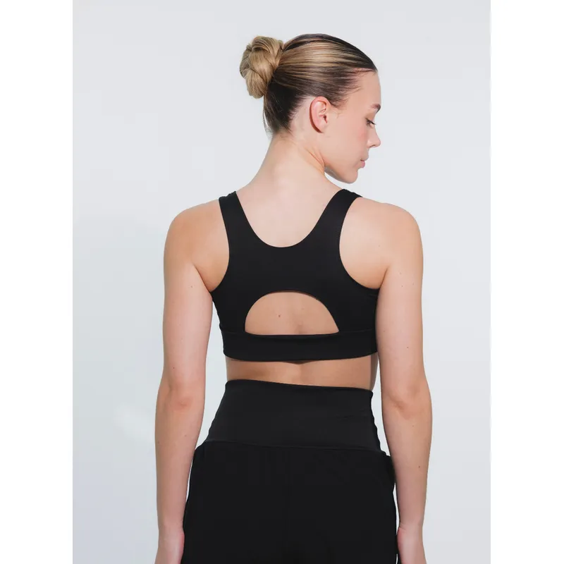 NO RULES - TOP DEPORTIVO RUNNING NEGRO NR.