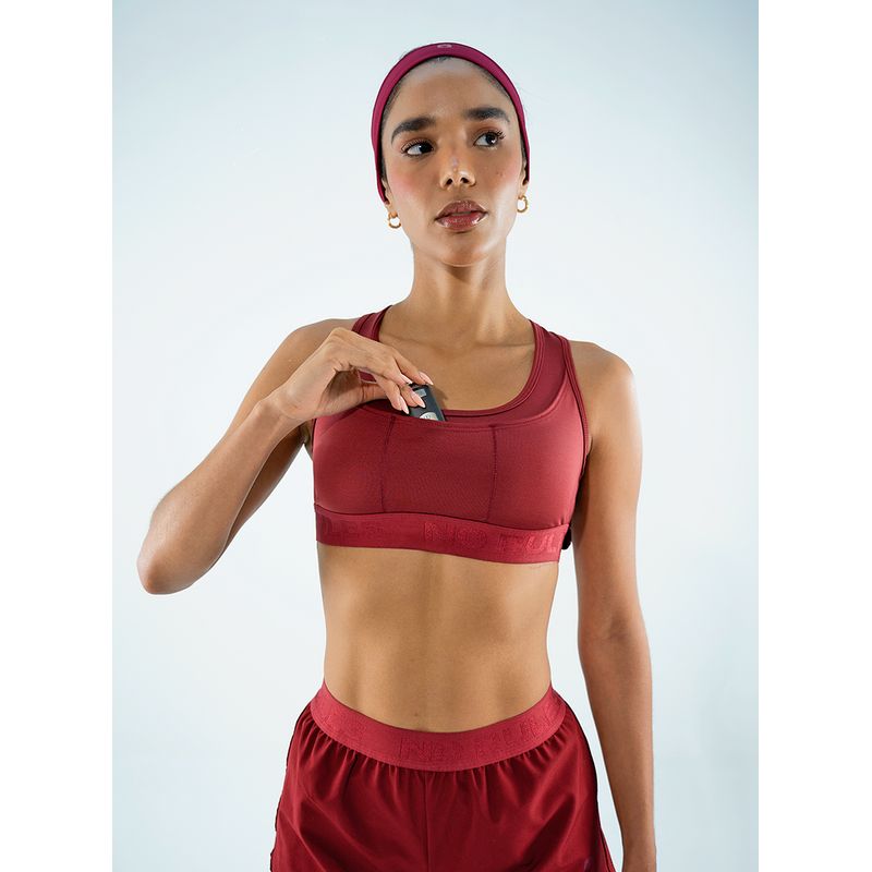 NO RULES - TOP DEPORTIVO RUNNING PRO VINO.