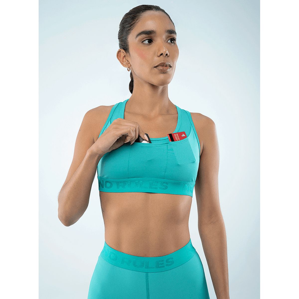 NO RULES - TOP DEPORTIVO RUNNING PRO JADE.
