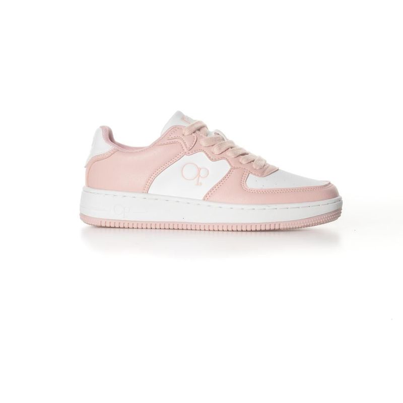 OCEAN PACIFIC - Tenis Ocean Pacific Baquilio Para Mujer Color Blanco y Rosado