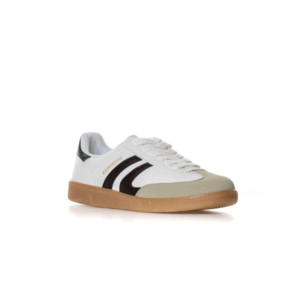 OCEAN PACIFIC - Tenis Ocean Pacific Yolanda Para Mujer Color Blanco y Negro