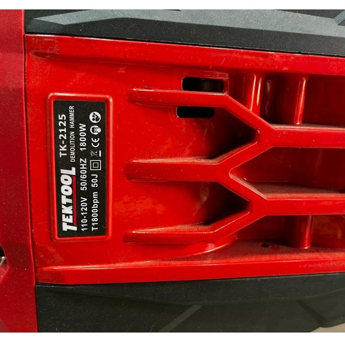 GENERICO - Martillo mecanico rotomartillo grande de 2500w uso profesional