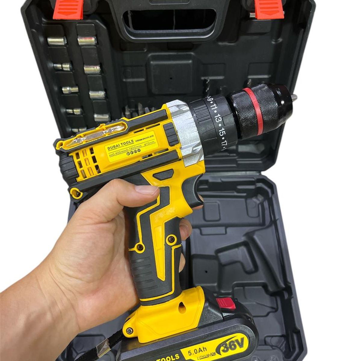 GENERICO - Taladro Inalámbrico 24v Percutor Para Trabajo Pesado