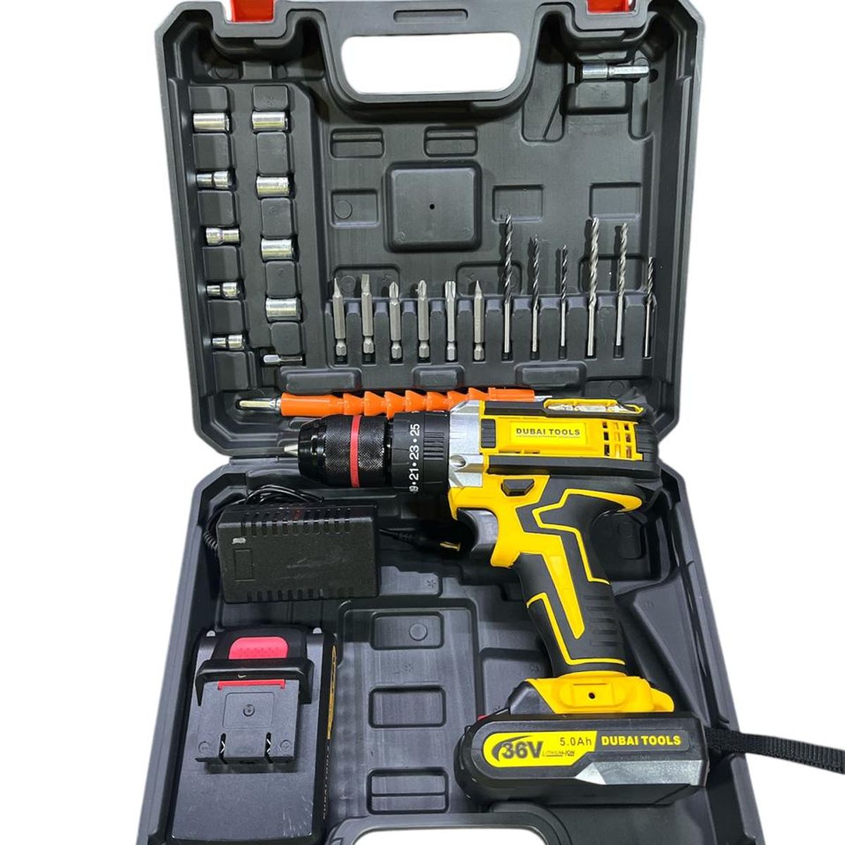 GENERICO - Taladro Inalámbrico 24v Percutor Para Trabajo Pesado