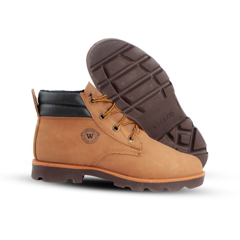 GENERICO - BOTA CUERO NOBUCK-SIENA