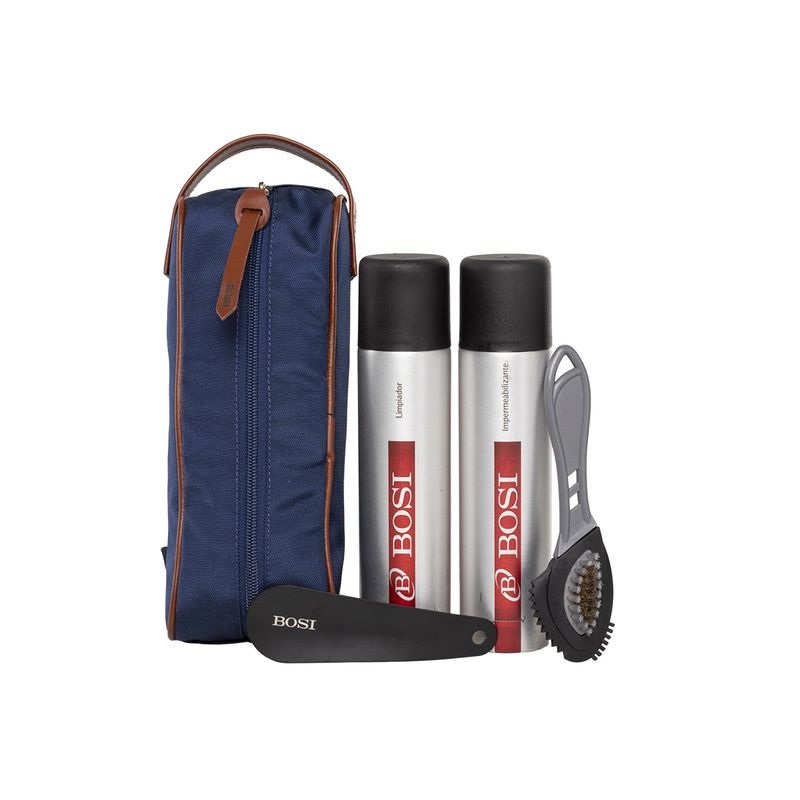 BOSI - Kit De Limpieza Para Cuero Nobuck Y Carnaza Surtido Bosi